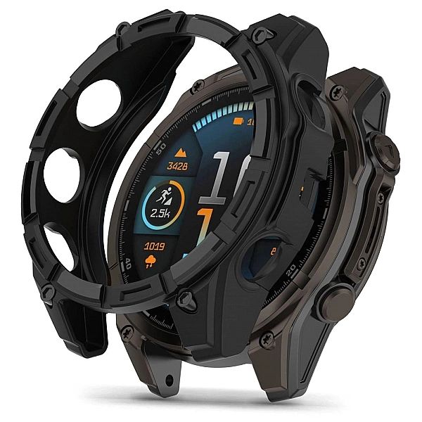 Etui Tech-Protect Defense Air na Garmin Fenix 8/51 mm - czarne