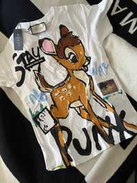 Tshirt Gucci sarenka bambi S
