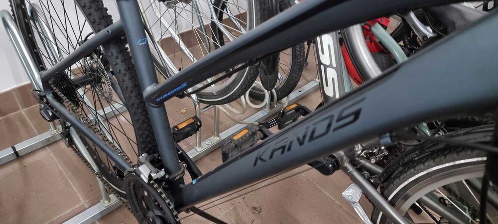 Rower Kands Avangarde Deore damski rama 17" grafit Wawa