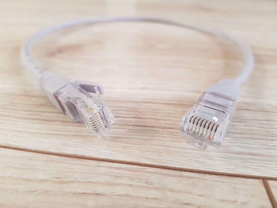 kabel sieciowy LAN 5szt internetowy RJ-45 0,5m do TV dekodera PS