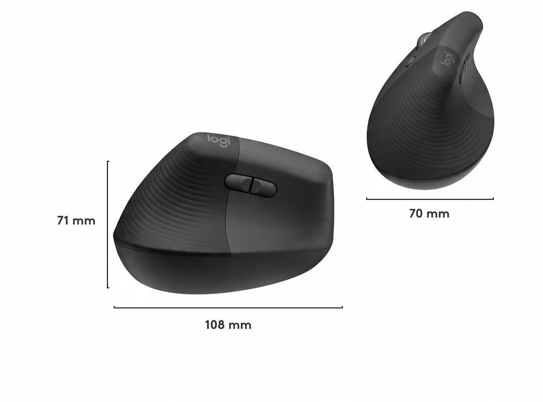 outlet myszka bezprzewodowa logitech lift left sensor optyczny