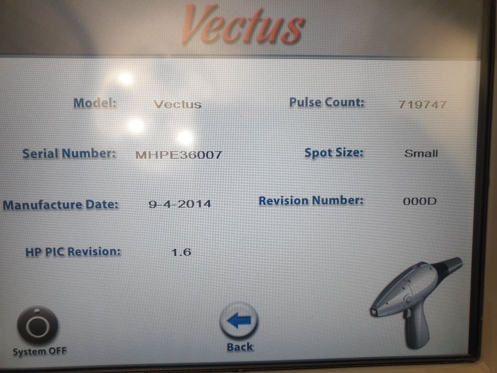 Palomar Vectus laser