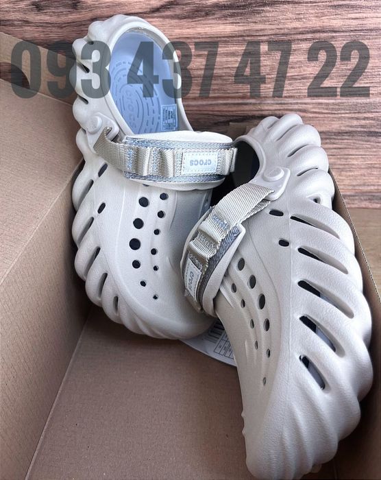 Crocs  ECHO CLOG Крокси Сабо Новинка сезону Унісекс Crocs ECHO Clog