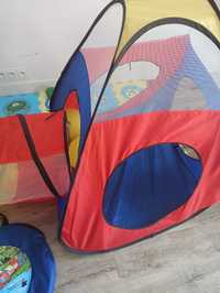 Namiot Dziecięcy Domek Z Tunelem 3W1

Rozkładany domek materiałowy to