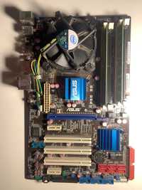 Asus P5Q SE + Intel  E7300 + 4GB DDR2 GoodRam