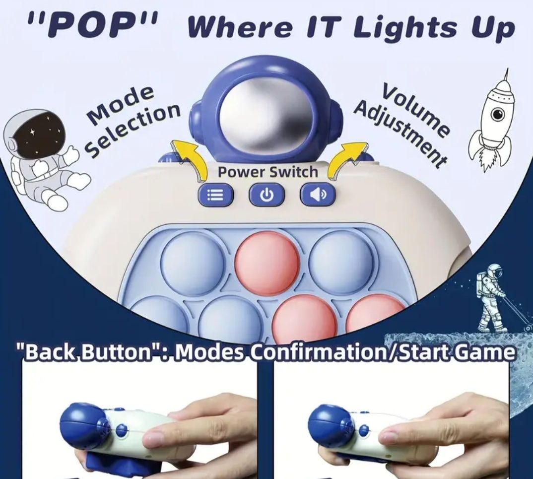 Pop it gra zręcznościowa elektroniczna