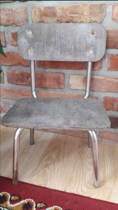 Krzesełko PRL dziecięce