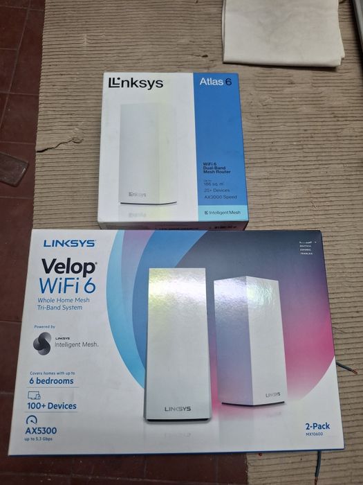 Linksys Velop MX10600 e MX2001-KE