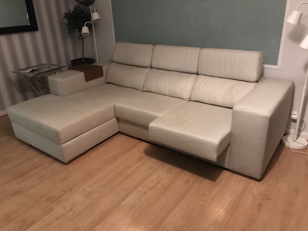 Sofa com chaise longue OPorto Antarte