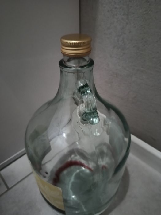 Gąsiory Szklane 5 litrów 2 sztuki