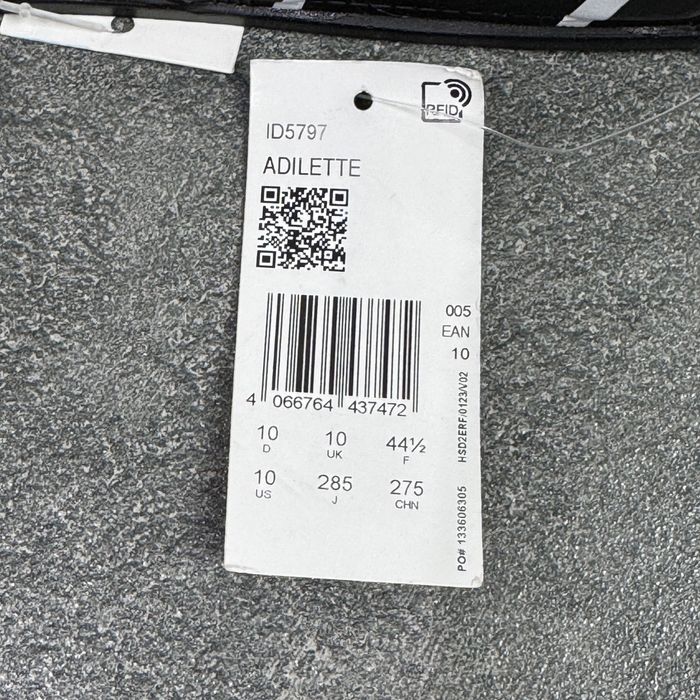 Тапочки шльопанці Adidas ОРИГІНАЛ 100% 44.5 р