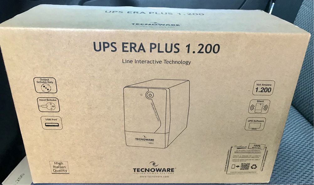 Безперебійник / UPS Tecnoware Era Plus 1200VA / 840W