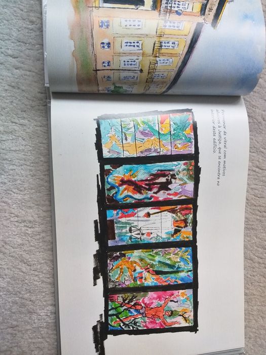 Livro sketchbook de Viana do Castelo