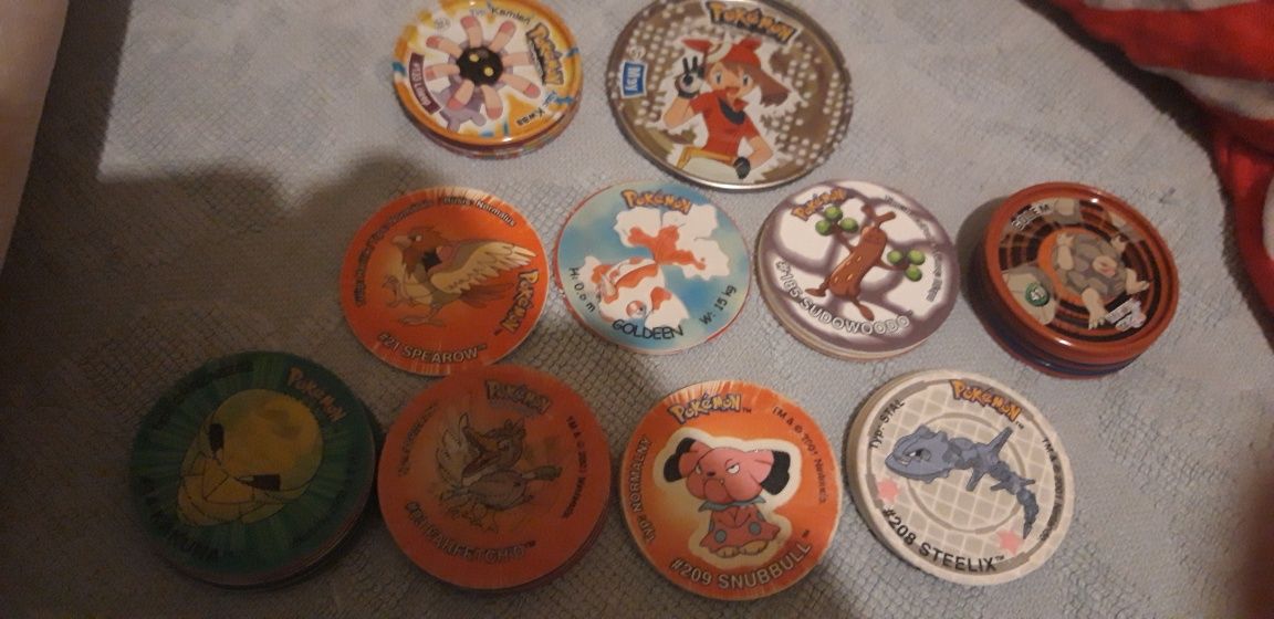 Pokemon Tazo kolekcja