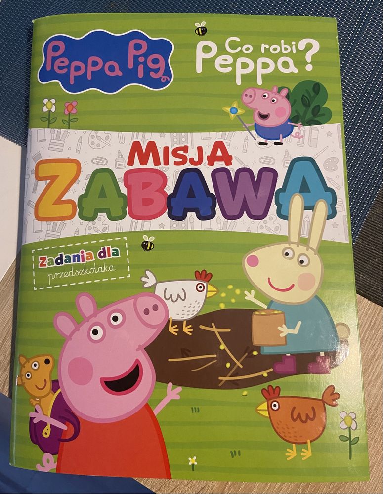 Książeczka świnka Peppa co robi Peppa