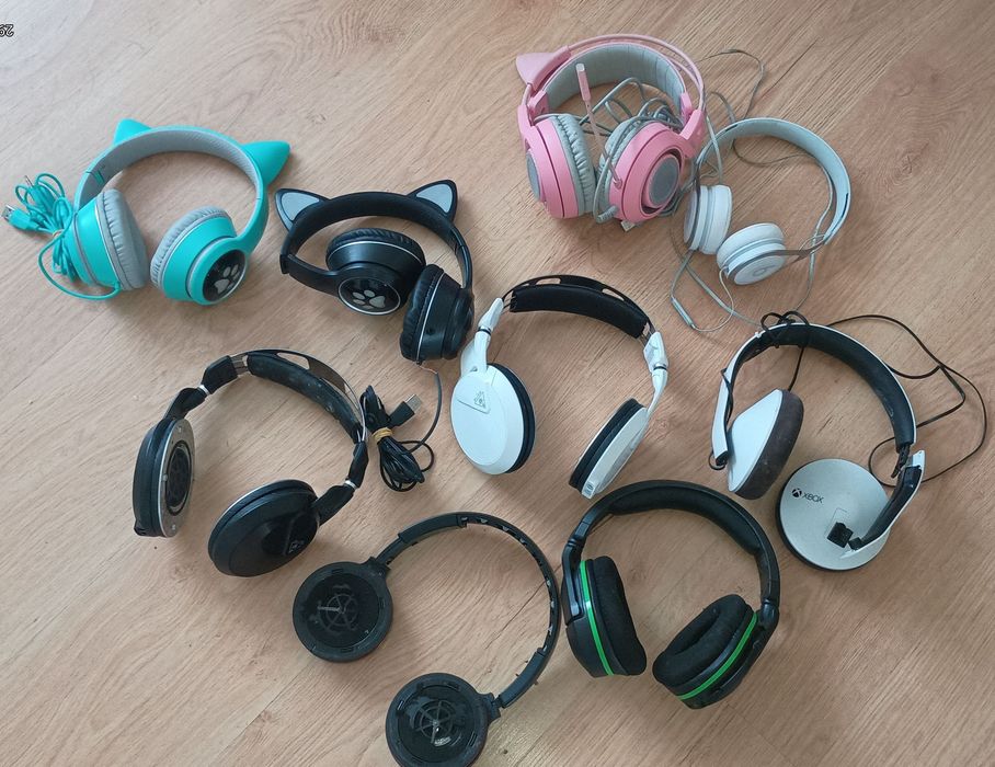 Sprzedam mix słuchawek Uszkodzone