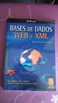 Vendo livro Bases de Dados Web e XML de Artur Afonso de Sousa