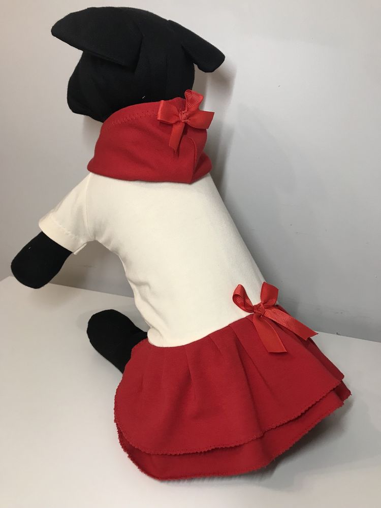 Ubranko sukienka dla psa typu york maltanczyk S