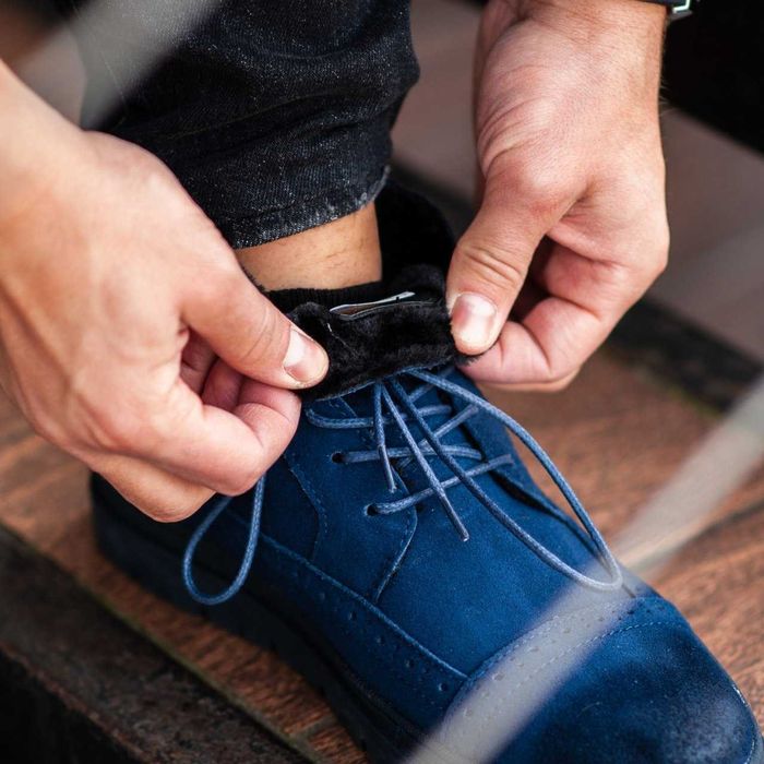 Зимові Чоловічі Черевики з Хутром 44(28 см)