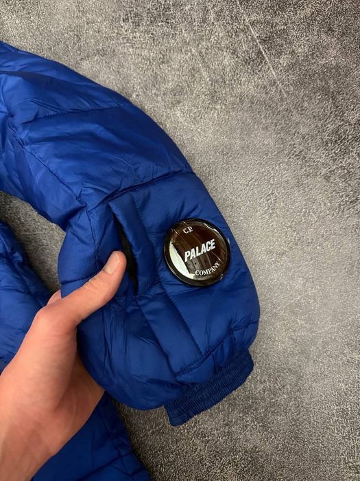 [БЕЗ ПРЕДОПЛАТ] CP Company x Palace Puffer Jacket Blue