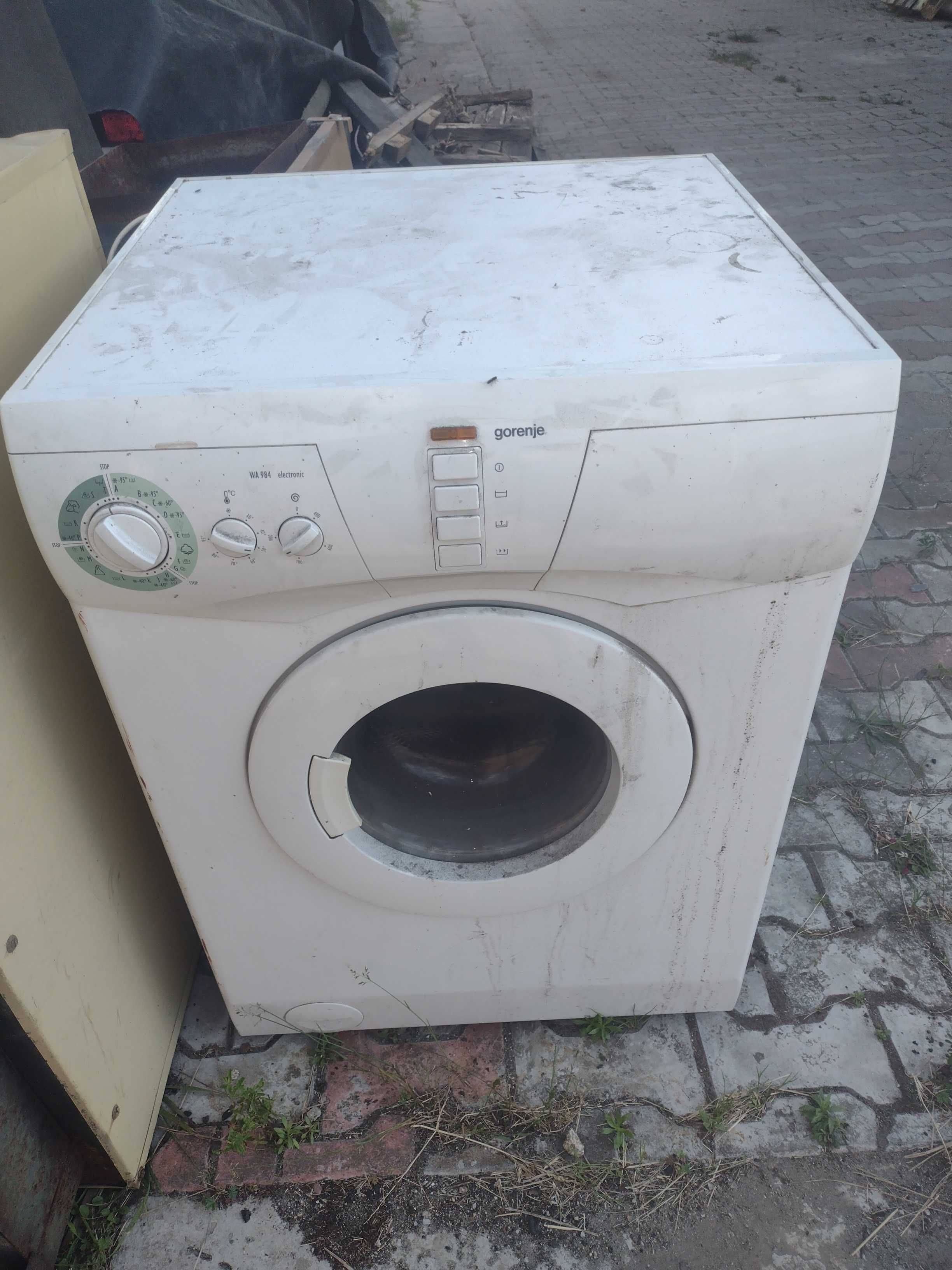Pralka Gorenje WA 984- uszkodzone łożysko