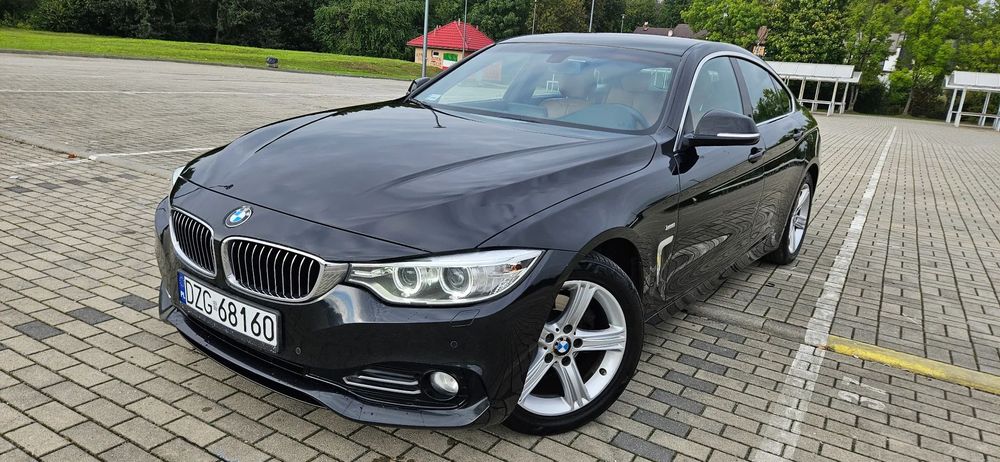 BMW Seria 4 2.0d navi/biksenon/skóry/bezwypadkowa/ZADBANA/serwisowana