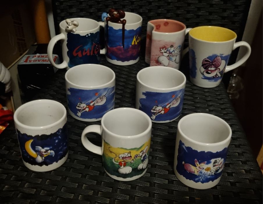 Kubki diddl z myszką kolekcja