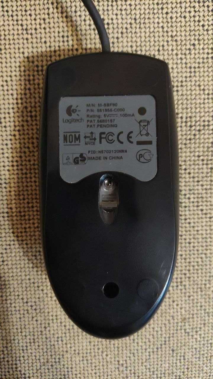 Миша Logitech ps/2