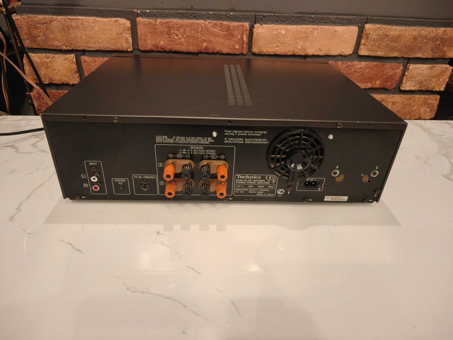 TECHNICS SE-A800SM2 MARK II ! Znakomita końcówka mocy