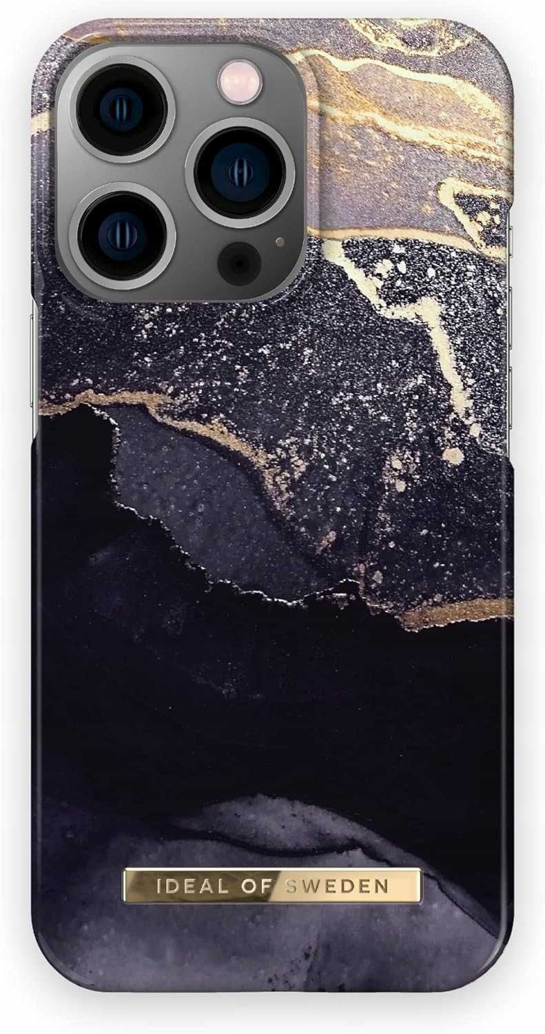 iDeal of Sweden etui iPhone 13 Pro magsafe mocne złoty marmur kobiece