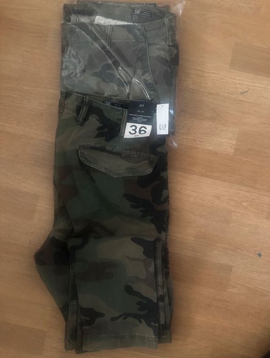 Spodnie Męskie GAP Cargo Flex Moro  rozmar L