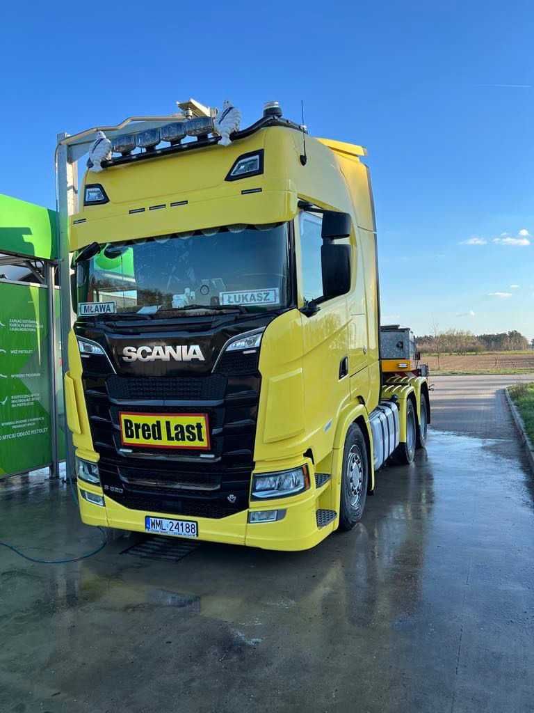 SCANIA S520 BOOGIE uszkodzony silnik 2018rok