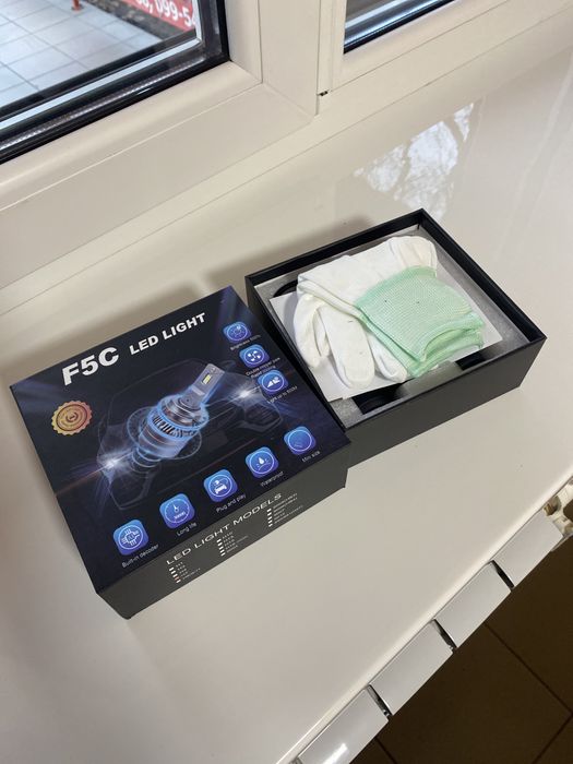 Led Лед F5C F9 Лампы в авто H1 H4 H7 H11 наличие оригинал гарантия