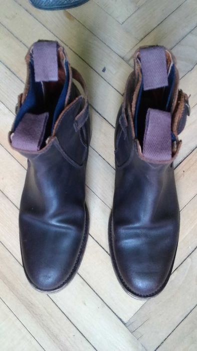 Черевики шкіряні коричневі, 37 р