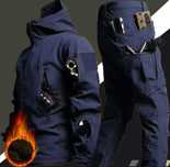 Костюм чоловічий Soft Shell на флісі Новий синій