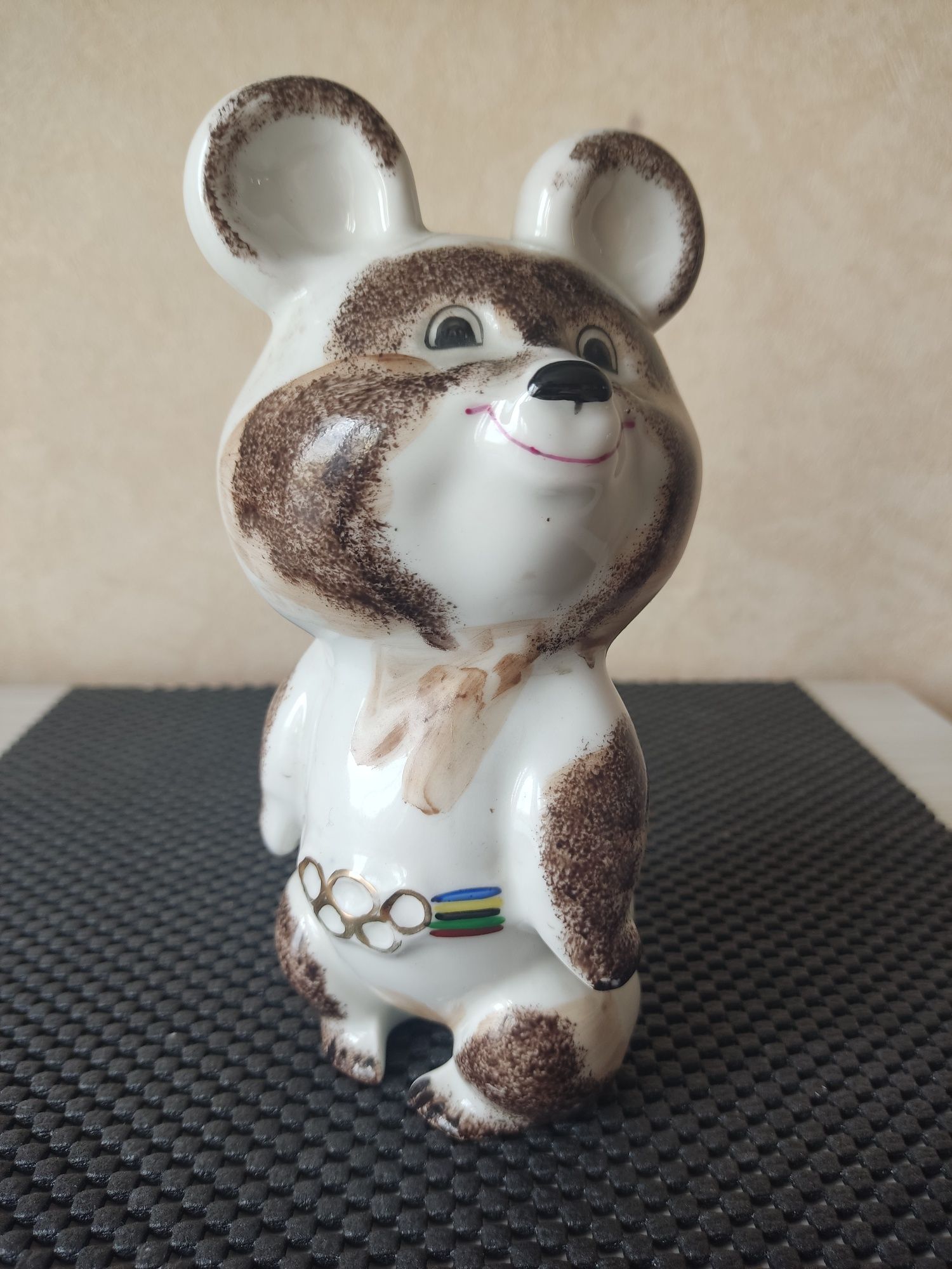 Олимпийский мишка. СССР. Коростень.