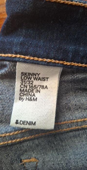 Calças de ganga H&M Skinny 31/32