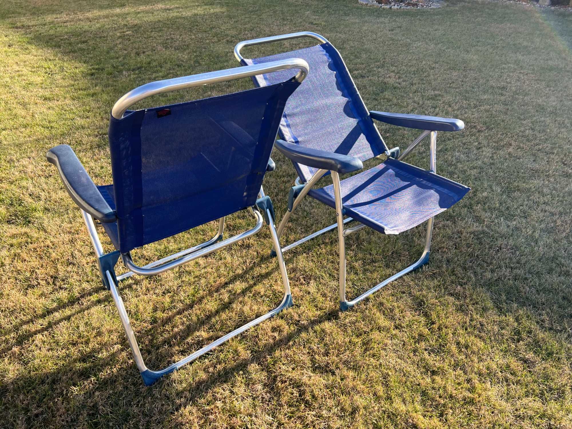 Krzesło składane turystyczne alu camping ogród itp cena za 2!!