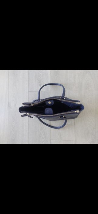 Mala FURLA azul marca verdadeira