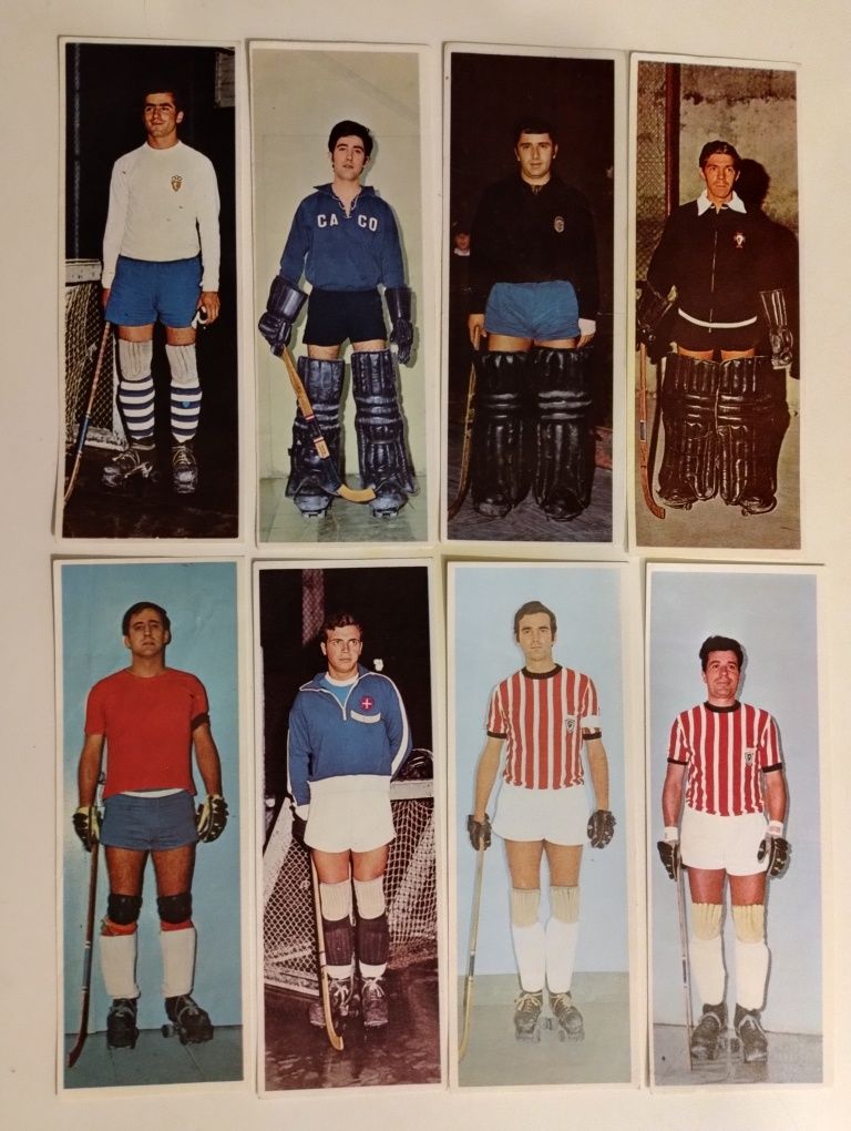 Cromos antigos de Hóquei em patins