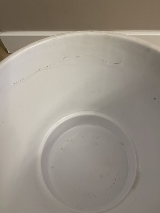 Osłonka na donicę - ceramiczna.