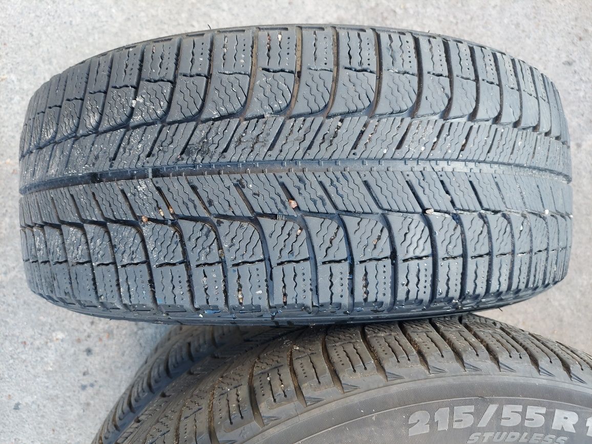 Продам зимову резину MICHELIN X-ICE 215/55 R17