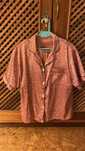 Pijama acetinado rosa XL