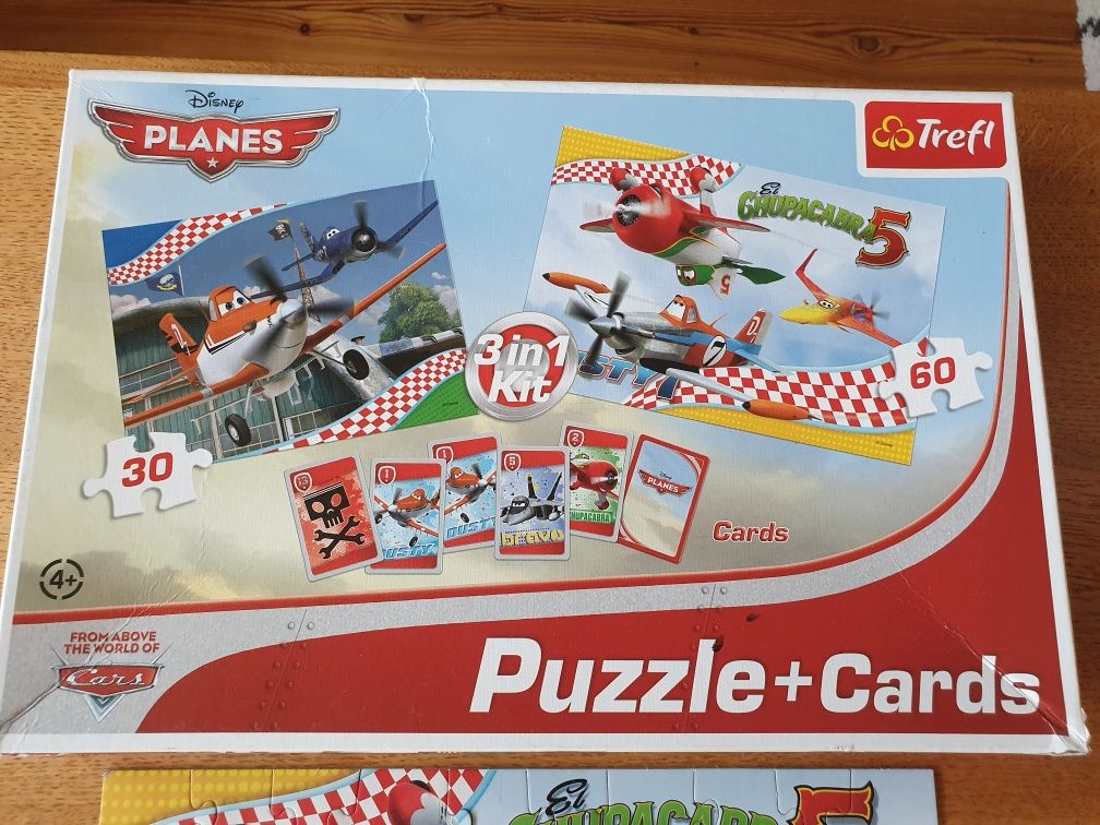 Puzzle samoloty 2w1 Planes puzle Disney