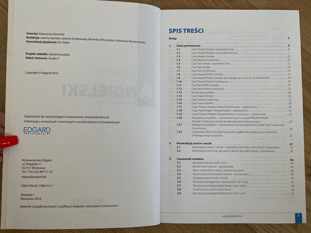 Angielski Gramatyka Edgard