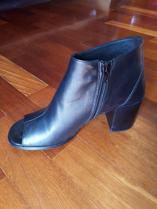 Botim Sandália de tacão de madeira