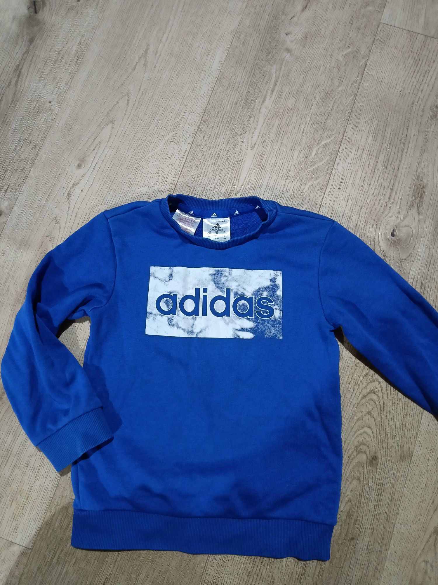 Bluza niebieska adidas