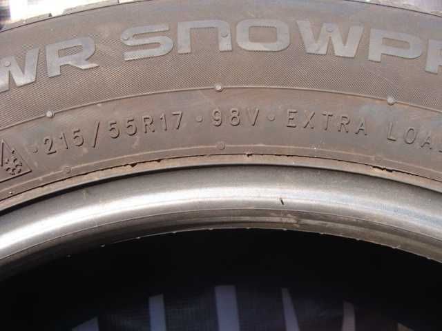 215/55 R17 Nokian WR Snowproof P