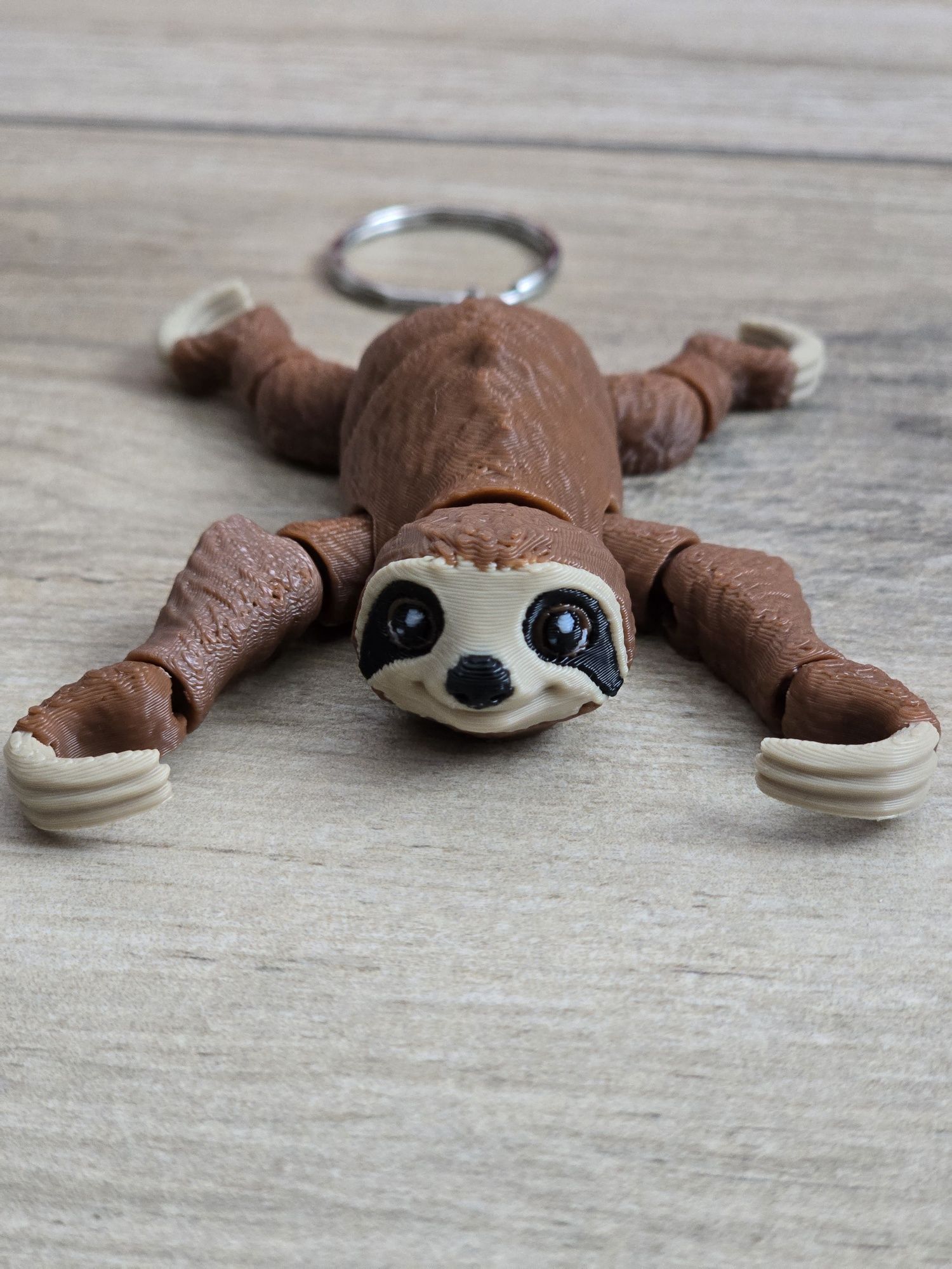 Breloczek Leniwiec 3d - Sloth Brelok Druk3d fidget Keychain
