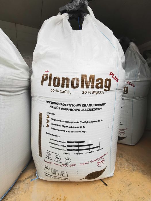 Wapno Granulowane Magnezowe Kreda Granulowana